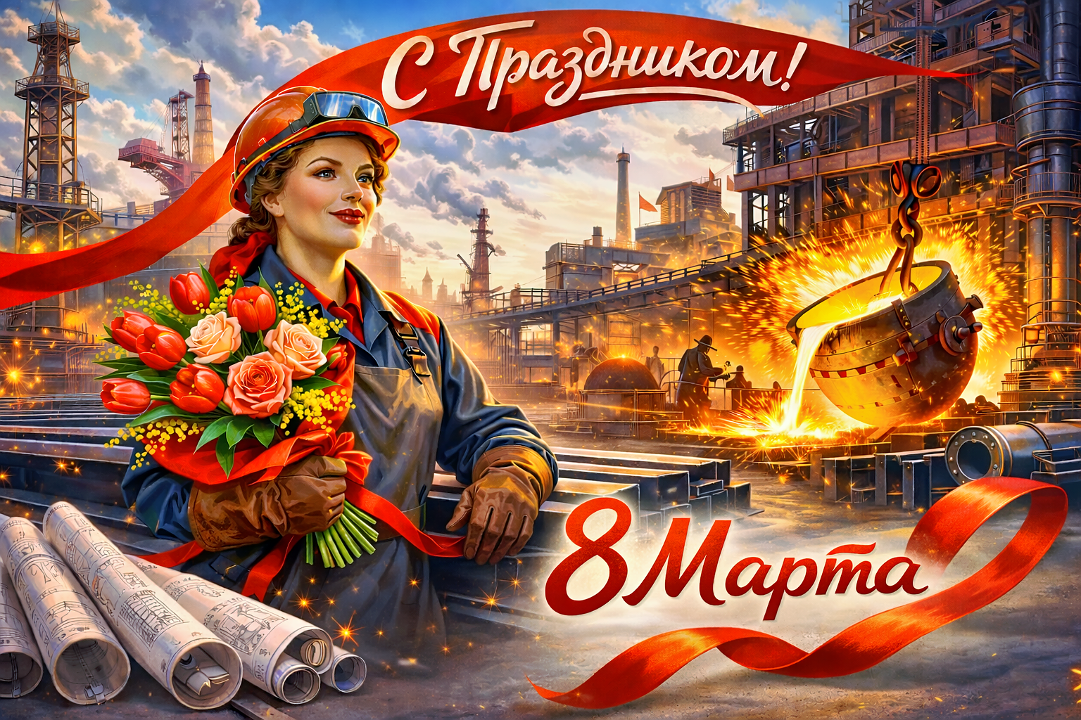 Поздравляем с 8 марта!